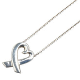 ティファニー ラビングハート ネックレス SV925 シルバー レディース TIFFANY&Co. 【中古】